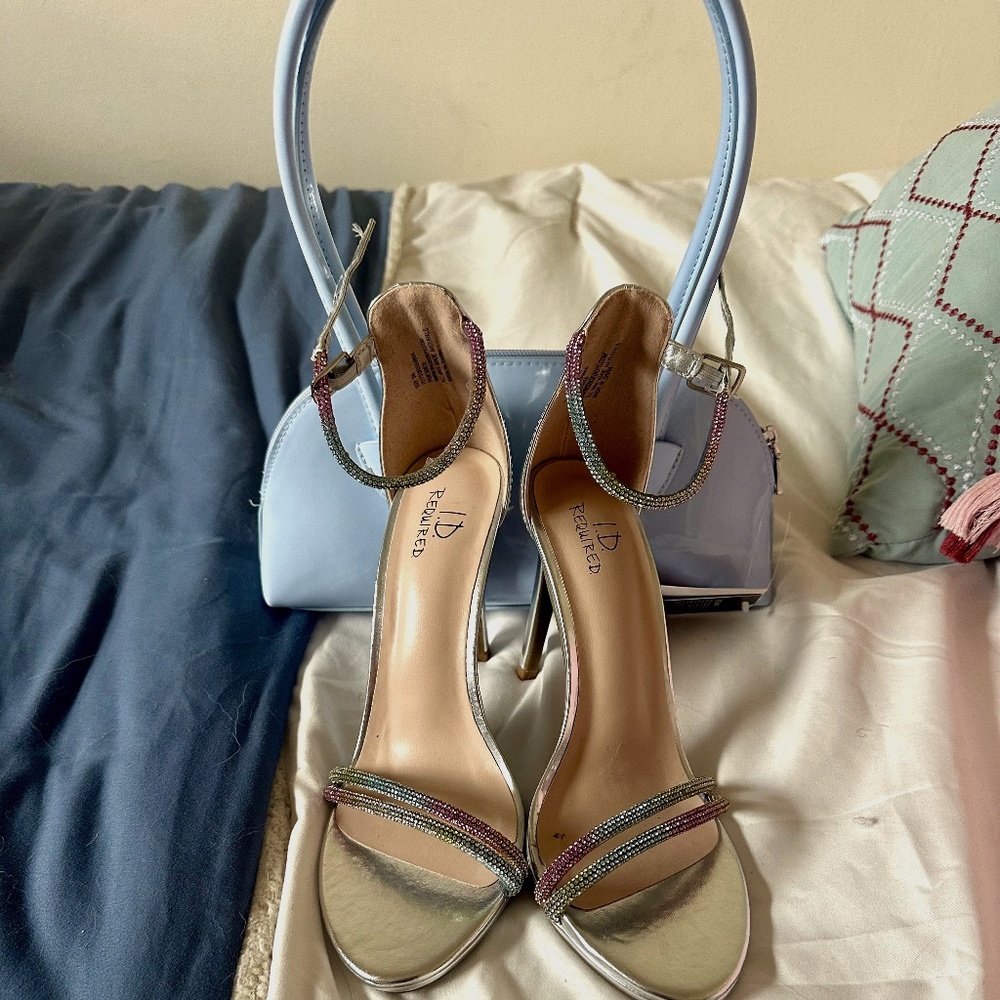 ID Required Rainbow Heels w/ Bag